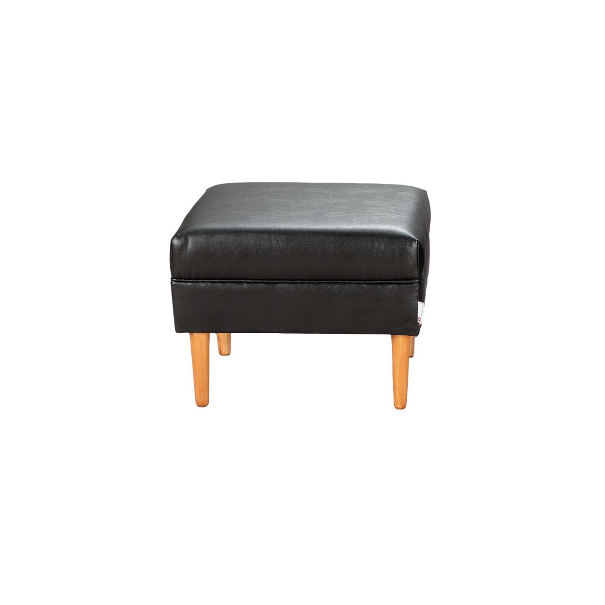 BODEVIR - Pouf Provenza Liso 1C PU 04 Negro