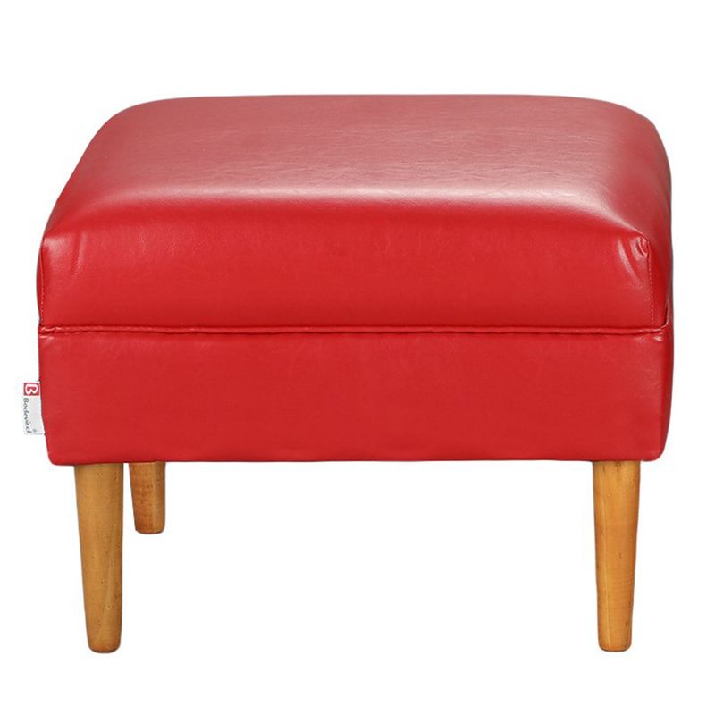 BODEVIR - Pouf Provenza Liso 1C PU 04 Rojo