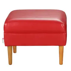 BODEVIR - Pouf Provenza Liso 1C PU 04 Rojo