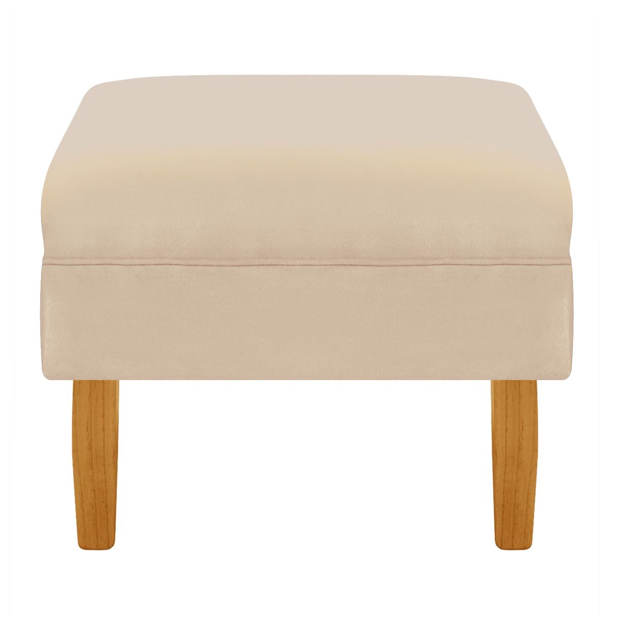 BODEVIR - Set Pouf Provenza Liso 1C Felpa 04 Beige