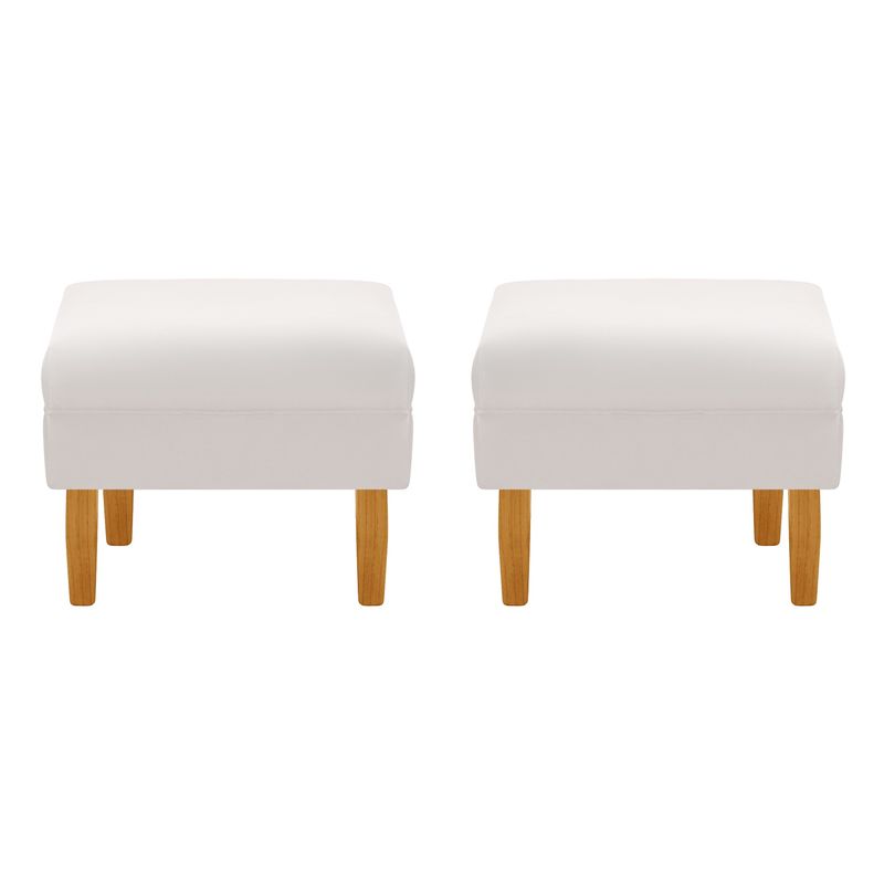 BODEVIR - Set Pouf Provenza Liso 1C Felpa 04 Crudo