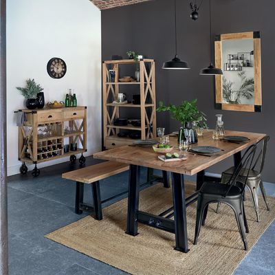 Imagen 2 del producto Alfombra de Yute Natural Decorativa 120x170 cm