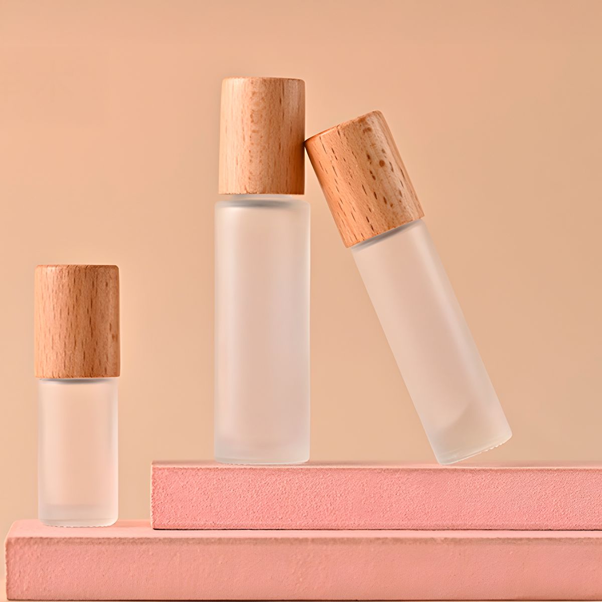 GENERICO - X12 Roll On Botella Esmerilado Rodillo Aceite Esencial 5ml