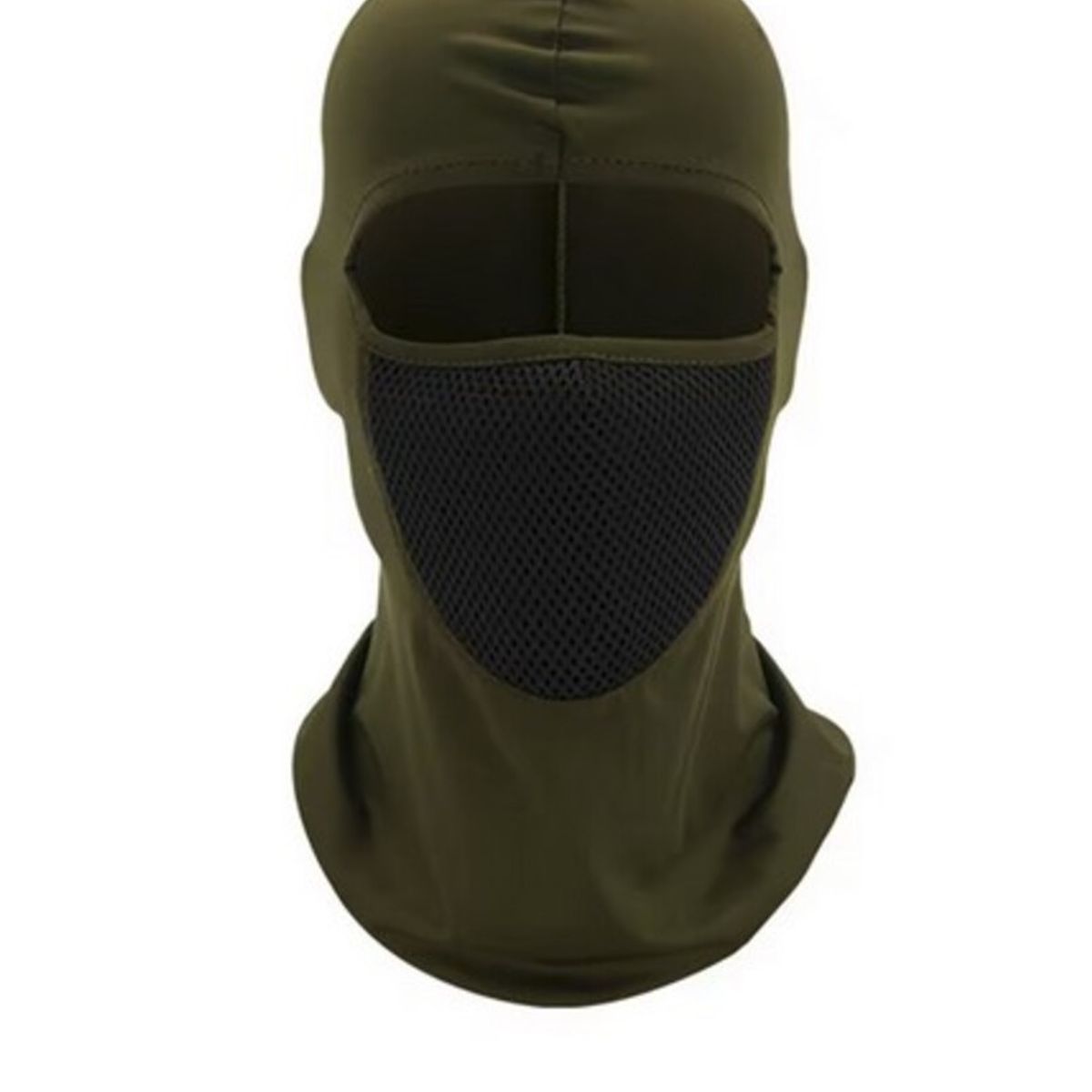 GENERICO - Pasamontaña Mascara Balaclava Lycra Bicicleta Moto Verde