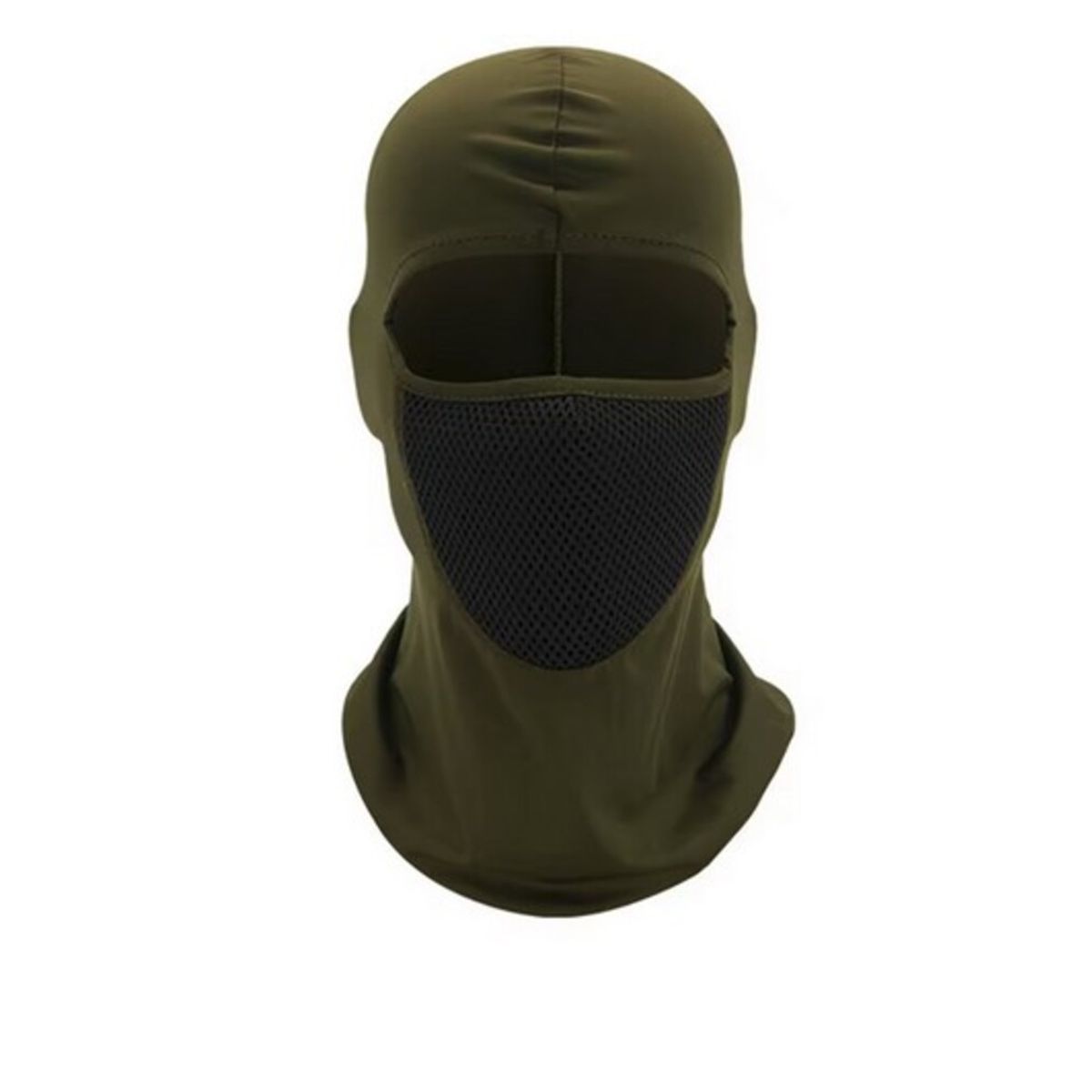 GENERICO - Pasamontaña Mascara Balaclava Lycra Bicicleta Moto Verde