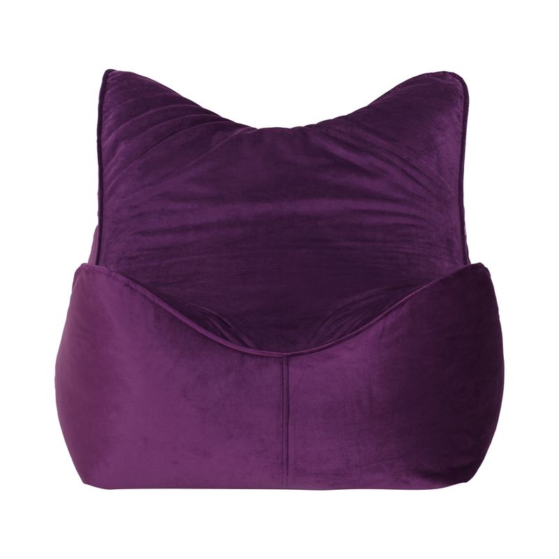 BODEVIR - Pouf Potter 1C Felpa Morado
