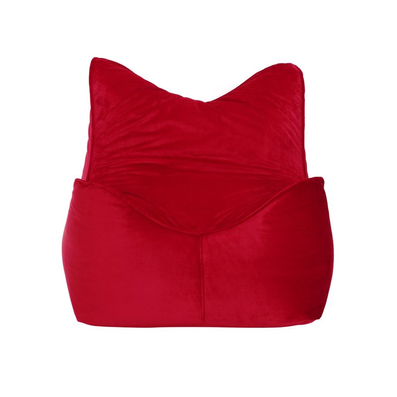 BODEVIR - Pouf Potter 1C Felpa Rojo