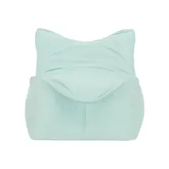 BODEVIR - Pouf Potter 1C Felpa Verde Agua
