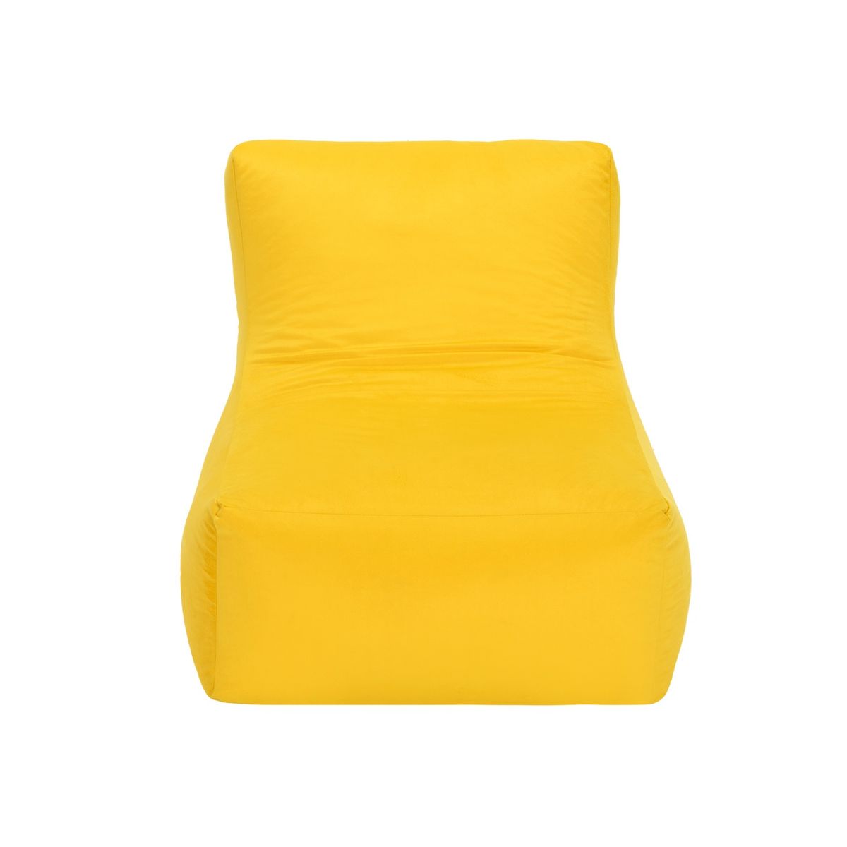 BODEVIR - Pouf Tatto 1C Felpa Amarillo