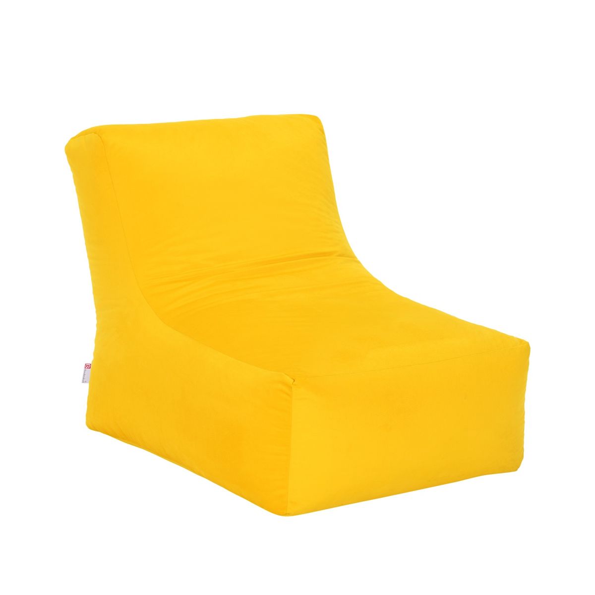 BODEVIR - Pouf Tatto 1C Felpa Amarillo