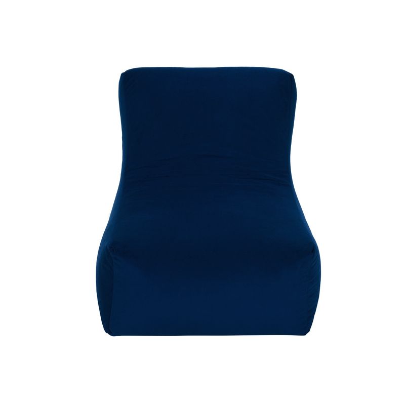BODEVIR - Pouf Tatto 1C Felpa Azul Marino