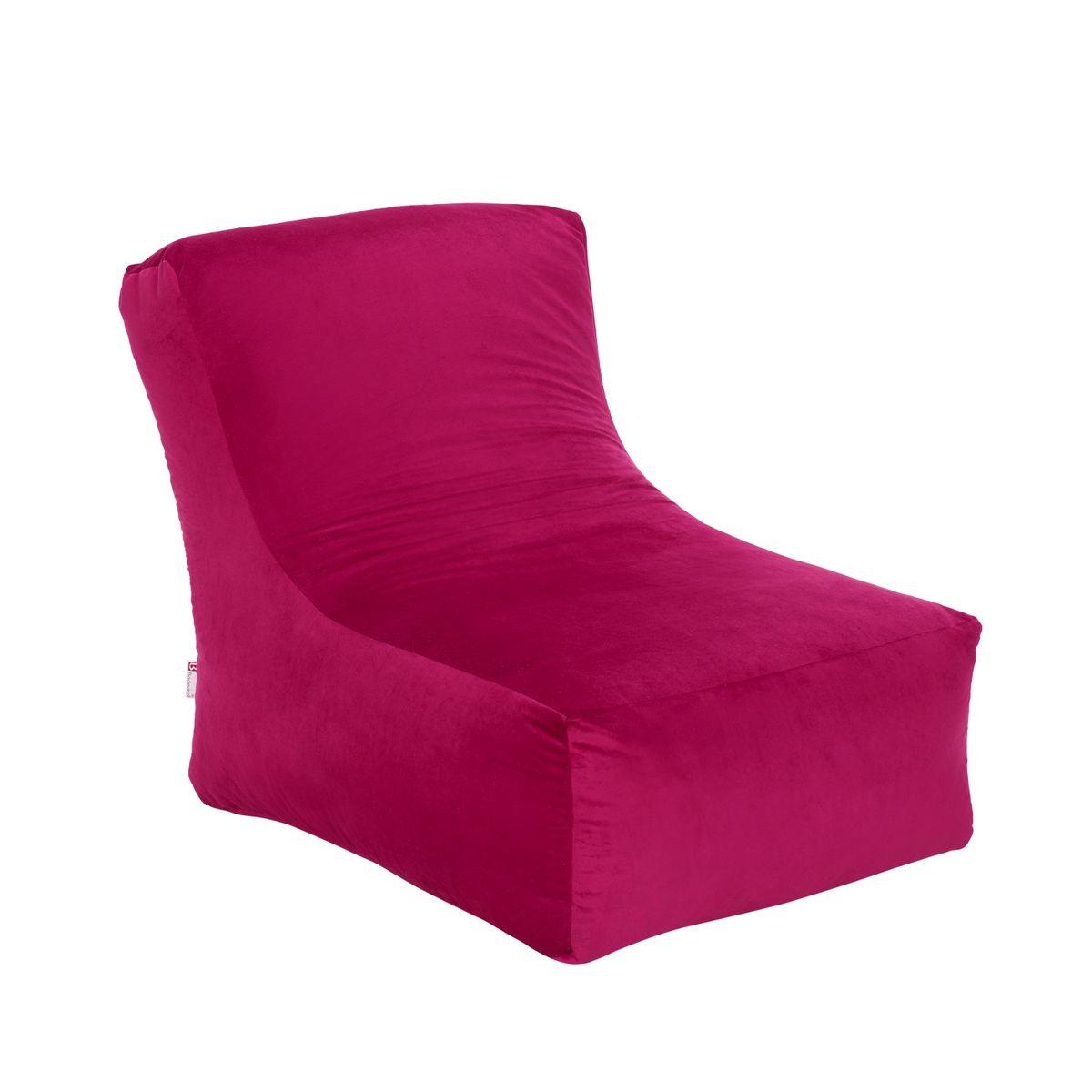 BODEVIR - Pouf Tatto 1C Felpa Burdeo