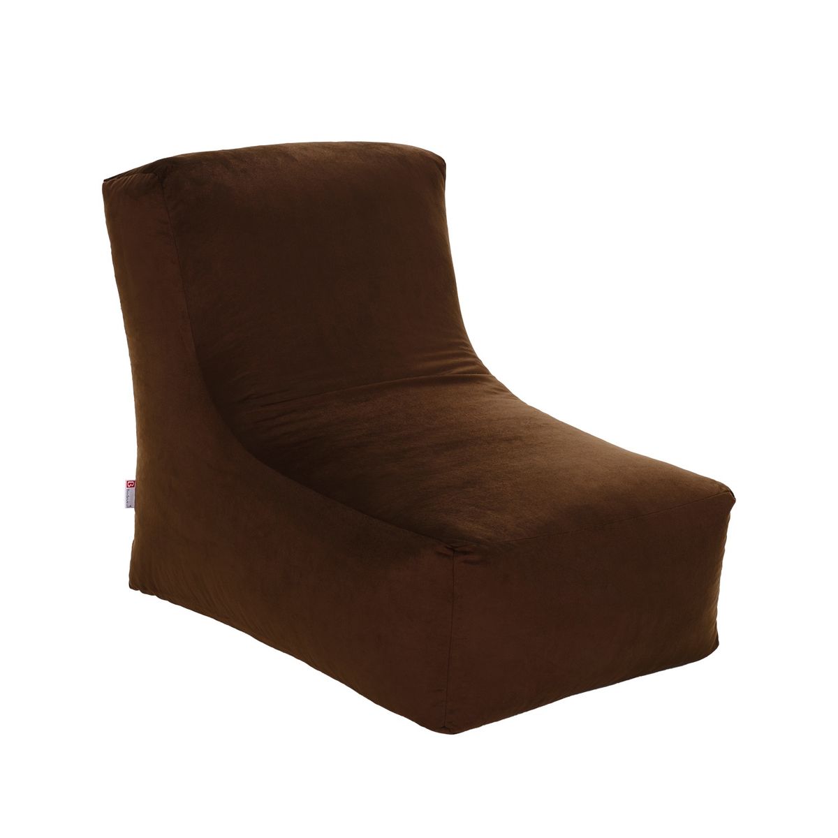 BODEVIR - Pouf Tatto 1C Felpa Chocolate