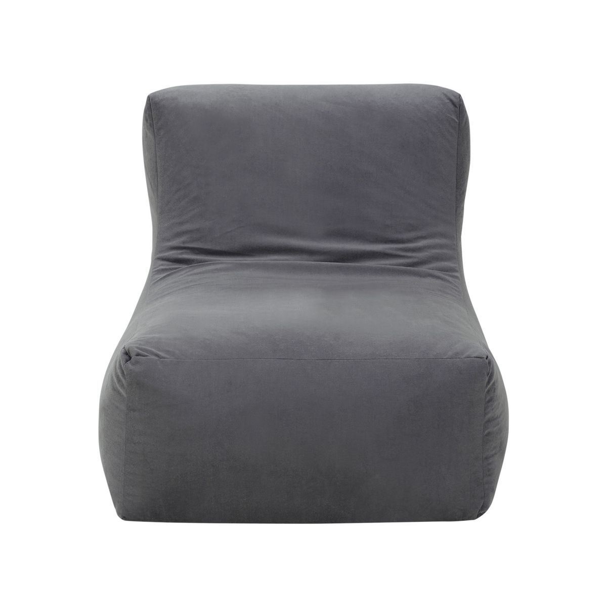 BODEVIR - Pouf Tatto 1C Felpa Gris