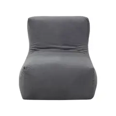 BODEVIR - Pouf Tatto 1C Felpa Gris