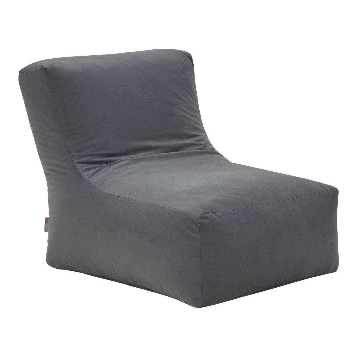 BODEVIR - Pouf Tatto 1C Felpa Gris