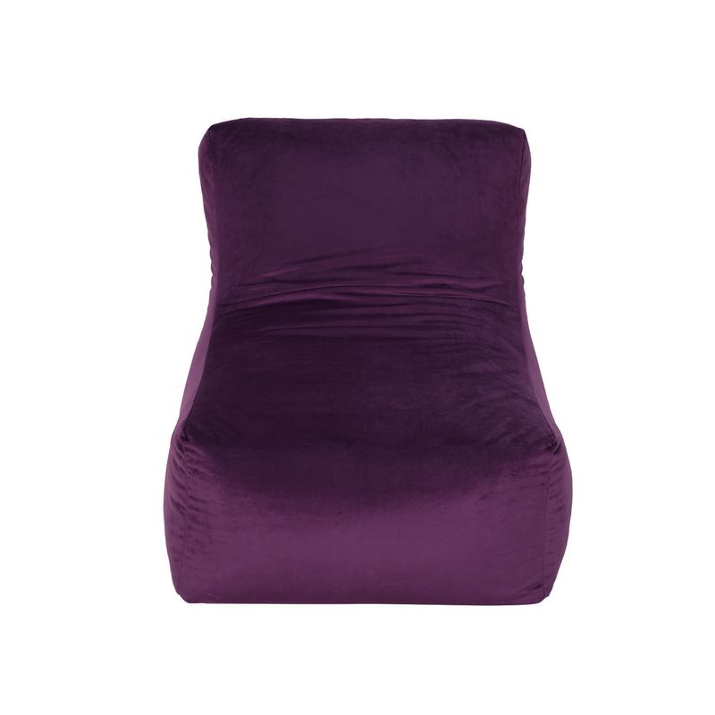 BODEVIR - Pouf Tatto 1C Felpa Morado