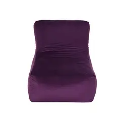 BODEVIR - Pouf Tatto 1C Felpa Morado