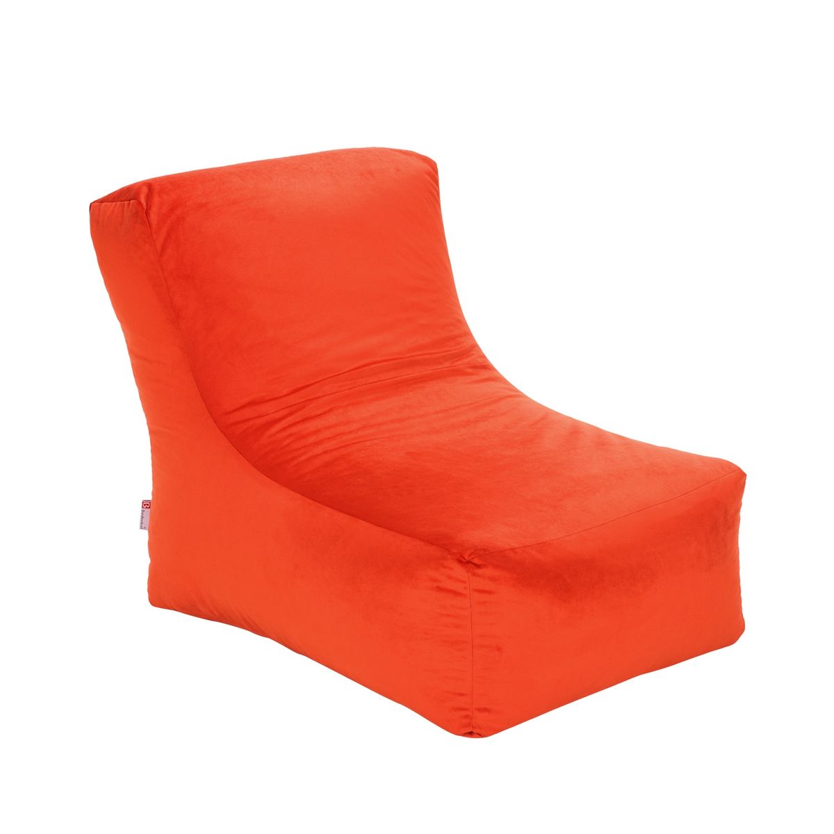 BODEVIR - Pouf Tatto 1C Felpa Naranjo