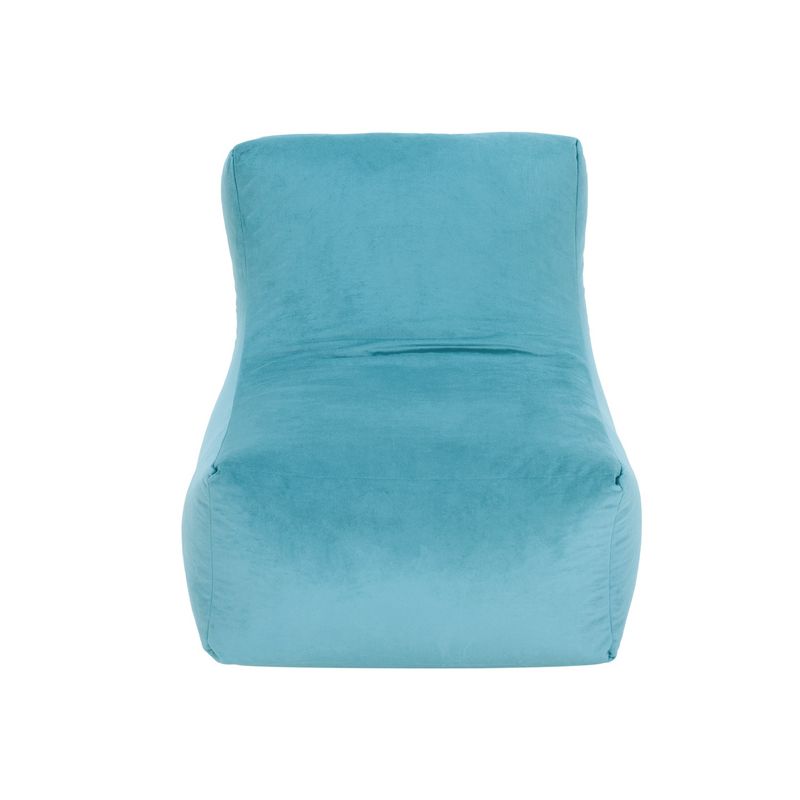 BODEVIR - Pouf Tatto 1C Felpa Turquesa