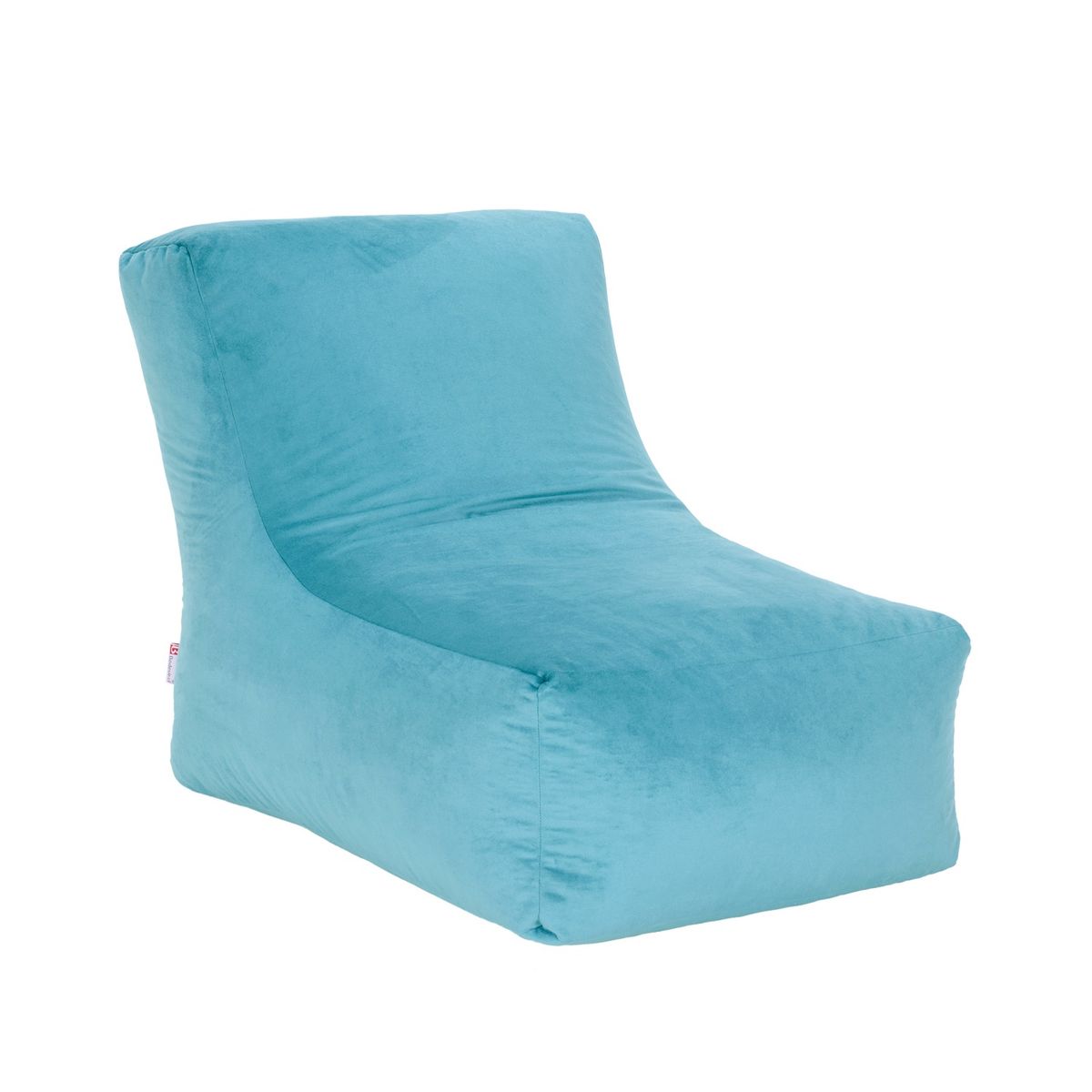 BODEVIR - Pouf Tatto 1C Felpa Turquesa