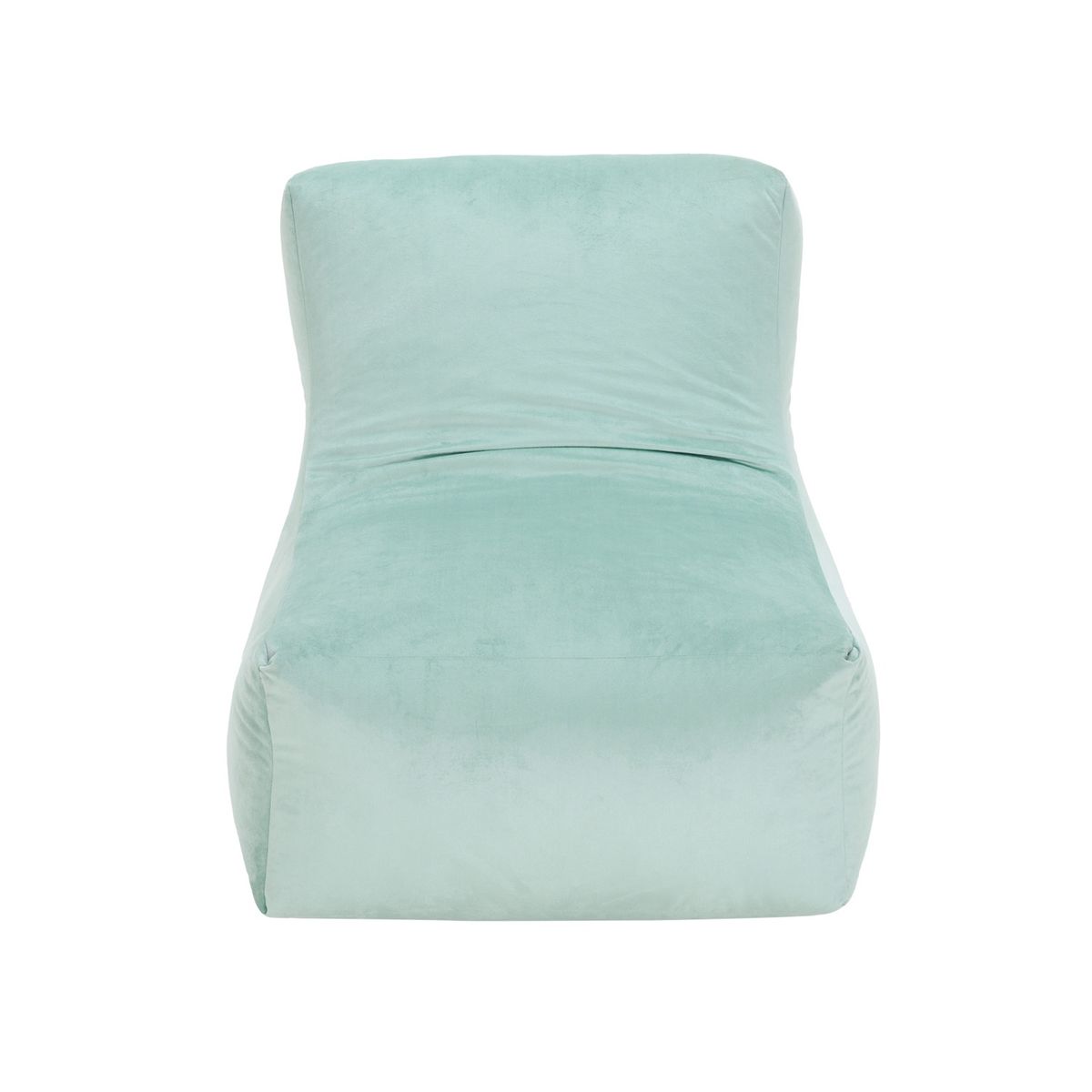 BODEVIR - Pouf Tatto 1C Felpa Verde Agua