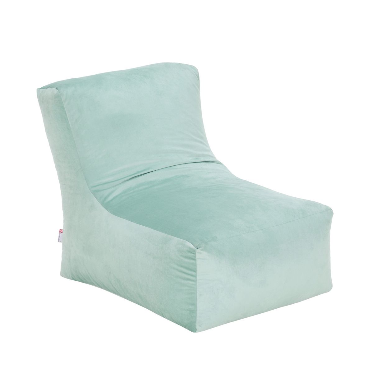 BODEVIR - Pouf Tatto 1C Felpa Verde Agua