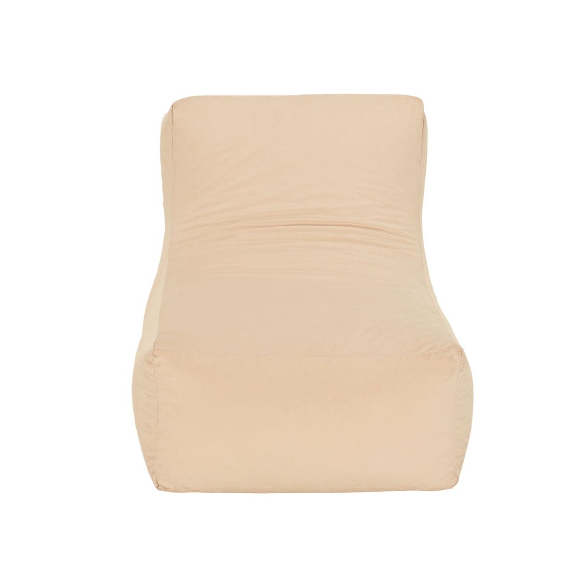 BODEVIR - Set Pouf Tatto 1C Felpa Beige