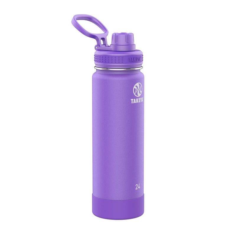 TAKEYA - Botella Takeya Térmica 700 Ml Antigoteo – Color Nitro Purple