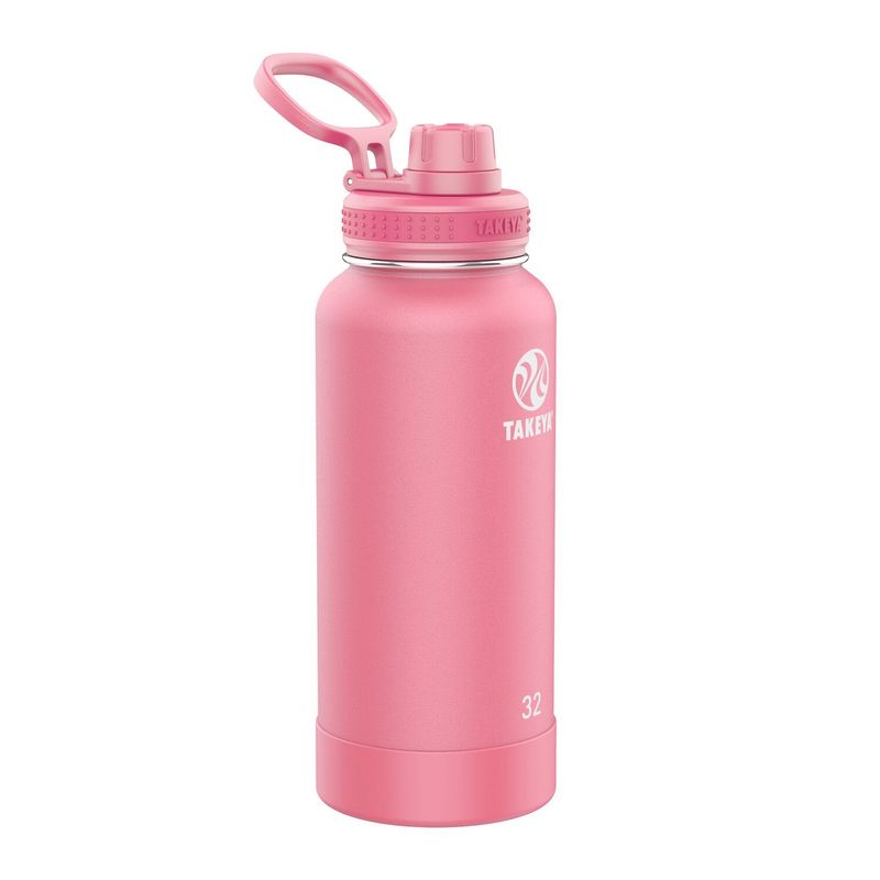 TAKEYA - Botella Takeya Térmica 950 Ml Antigoteo – Color Pink Mimosa