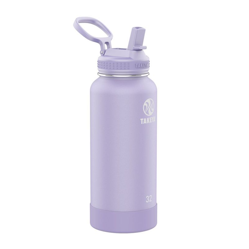 TAKEYA - Botella Takeya Térmica 950 Ml Bombilla – Color Lavender Field