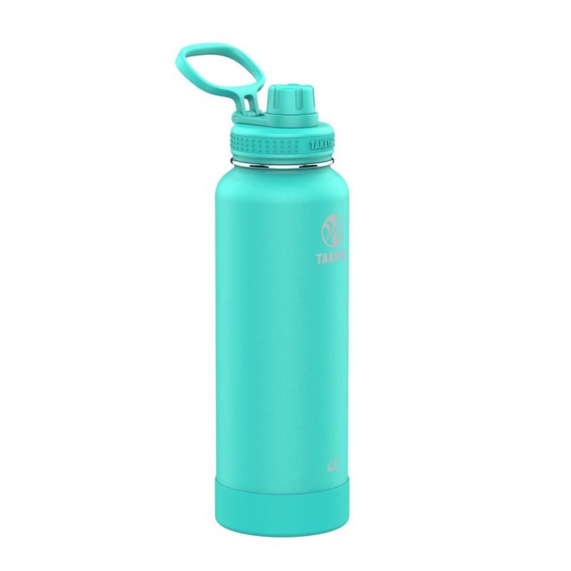 TAKEYA - Botella Takeya Térmica 1.18 Lt Antigoteo – Color Teal