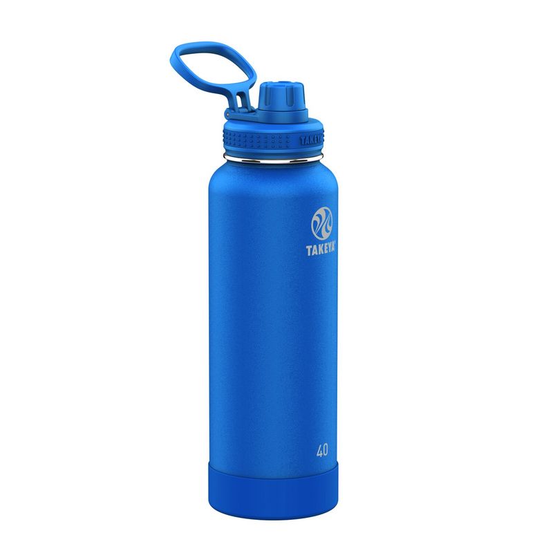 TAKEYA - Botella Takeya Térmica 1.18 Lt Antigoteo – Color Cobalt