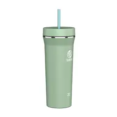 TAKEYA - Botella Térmica Tumbler 950 Ml Bombilla - Color Cucumber