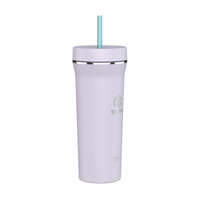 TAKEYA - Botella Takeya Térmica Tumbler 950 Ml Bombilla - Color Vivacity Purple