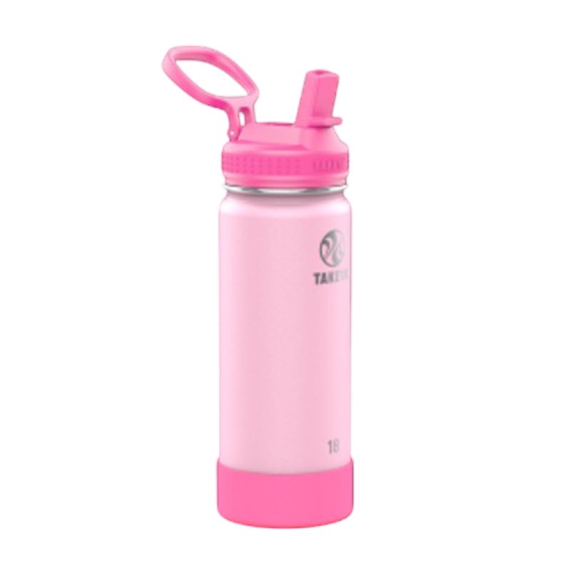 TAKEYA - Botella Takeya Térmica 530 Ml Bombilla – Color Summer Glow Pink
