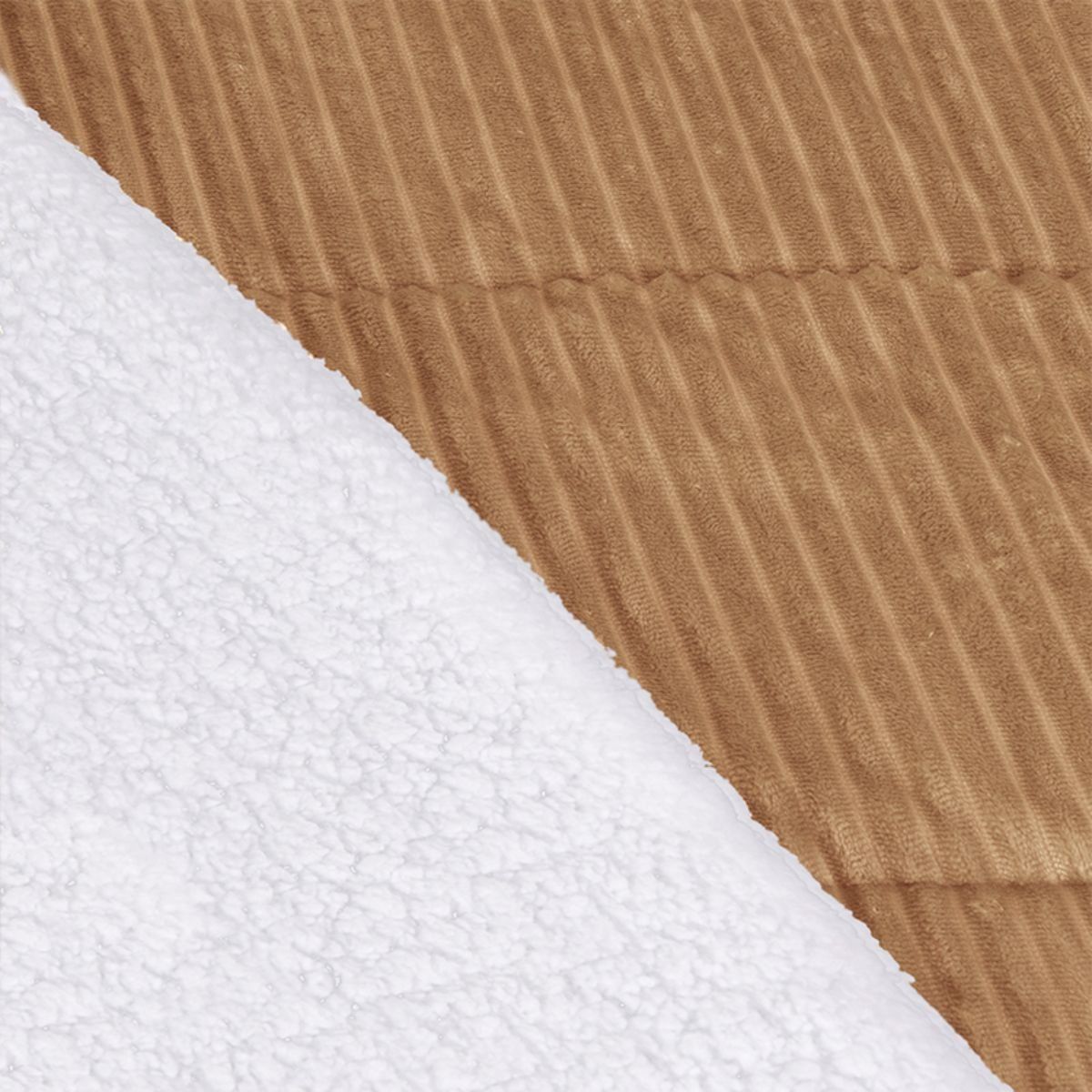 MASHINI - Plumón  Corduroy sherpa  2 Plazas 240x220 Cm Beige