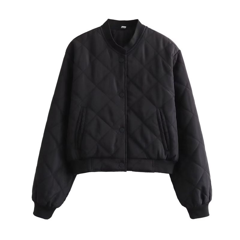TIOZONEY - Chaqueta acolchada de algodón - Negro