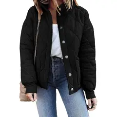TIOZONEY - Chaqueta de manga larga - Negro
