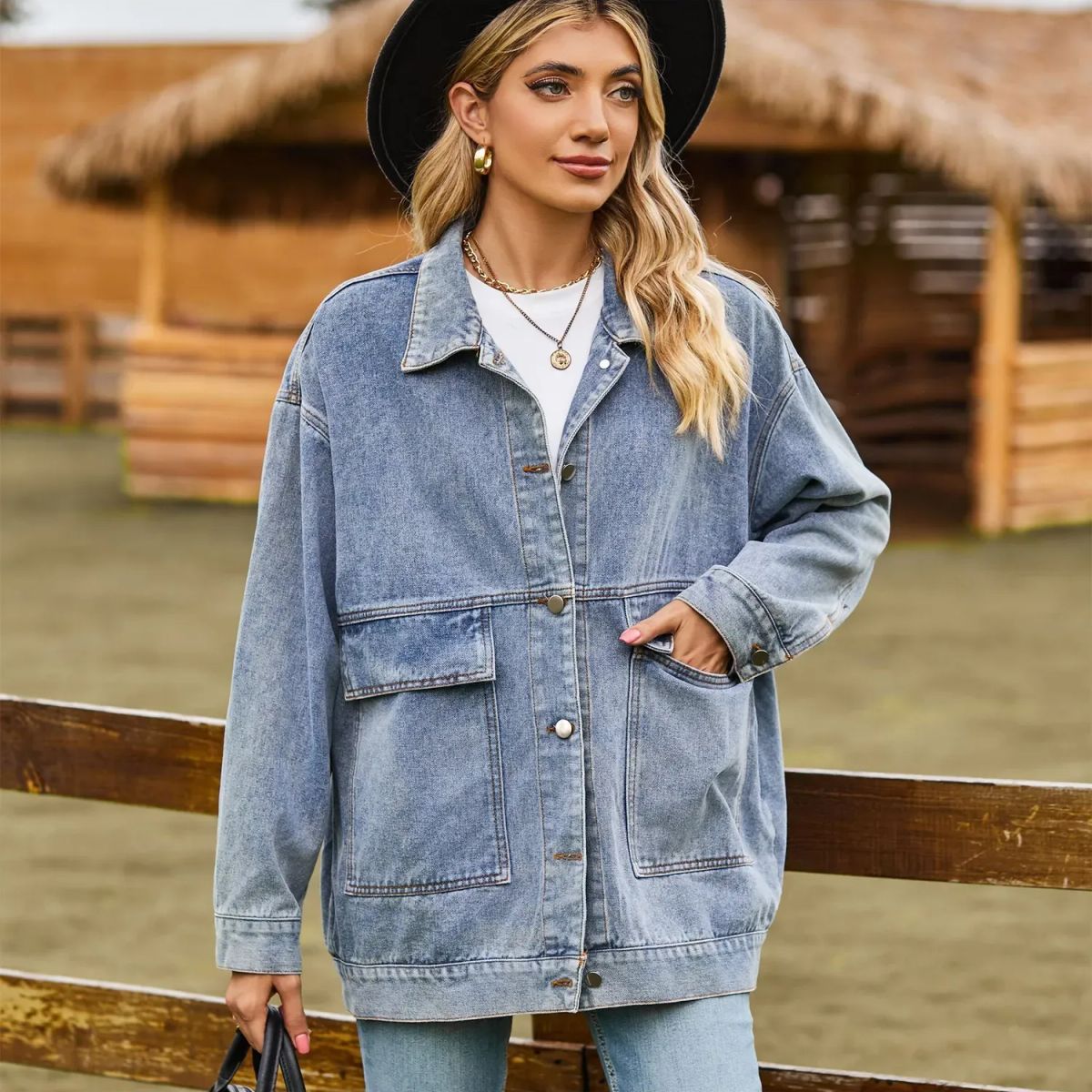 TIOZONEY - Chaqueta Mujer