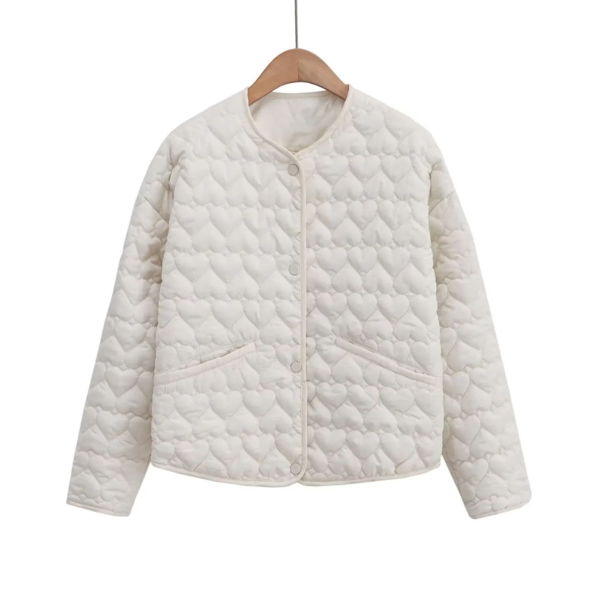 TIOZONEY - Chaqueta ligera acolchada para mujeres