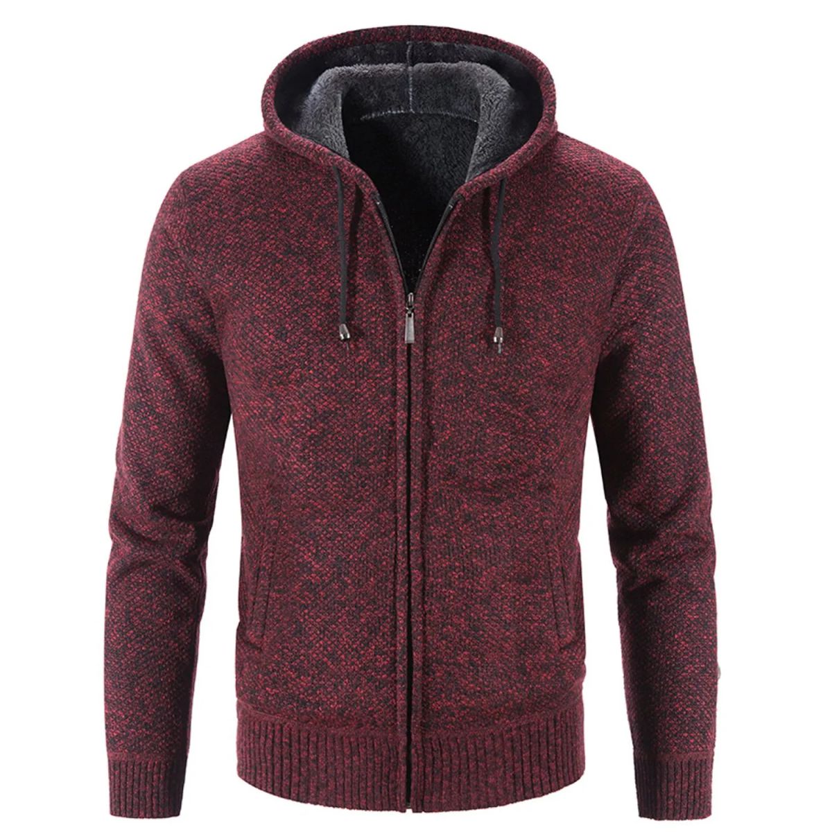 TIOZONEY - Chaqueta gruesa con capucha para hombre