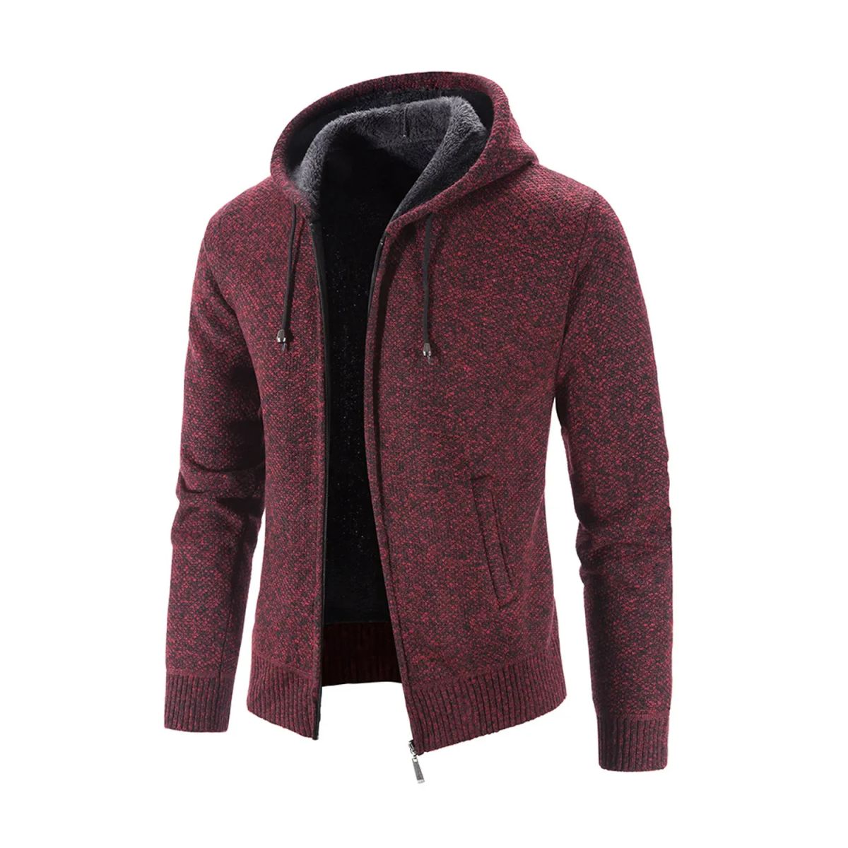 TIOZONEY - Chaqueta gruesa con capucha para hombre