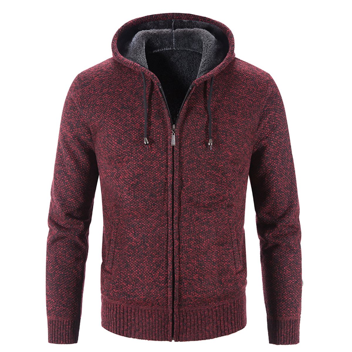 TIOZONEY - Chaqueta gruesa con capucha para hombre