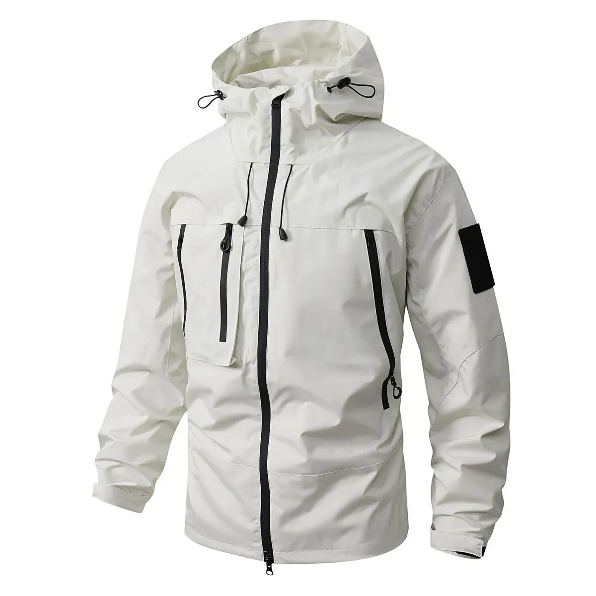 TIOZONEY - Chaqueta Hombre -Blanco