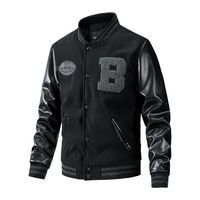 Chaqueta Biker Hombre -Negro