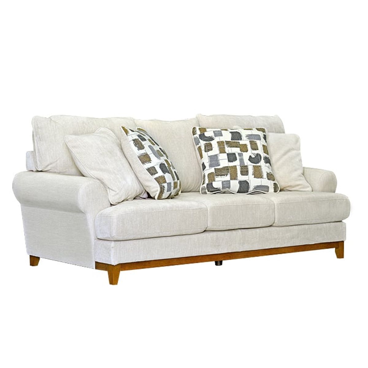 MSA MUEBLES SANTA ANA - Sofá 3 Cuerpo Parkley Beige