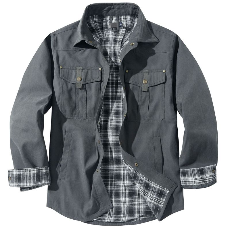 TIOZONEY - Chaqueta gruesa para hombre