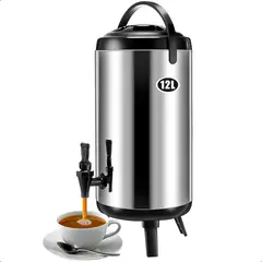 GENERICO - Termo Para Agua Caliente Termo Para Cafe Termo De Agua 12 Lt