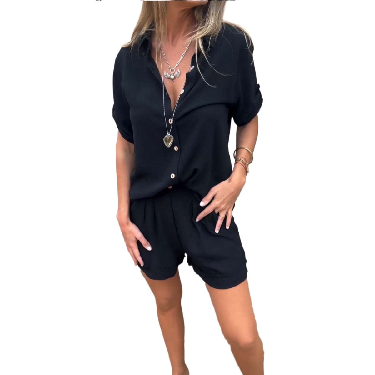 TIOZONEY - Blazer vest y pantalones casuales para mujeres Traje